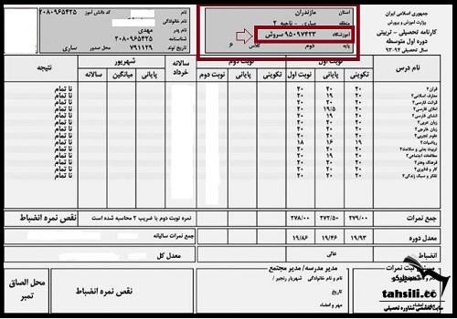 کد مدرسه چیست