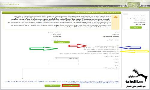 بررسی نحوه تقاضای اولویت اشتباه در انتخاب رشته و تقاضای اولویت بعدی کارشناسی ارشد