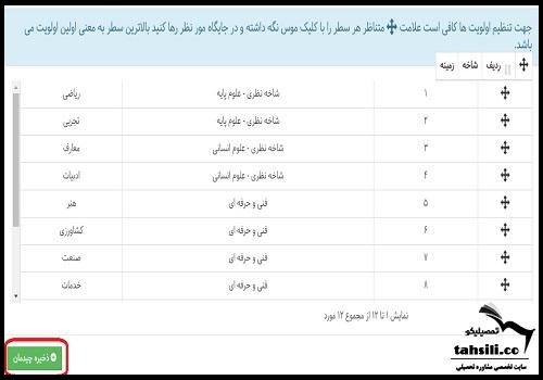 سایت همگام هدایت تحصیلی نهم 